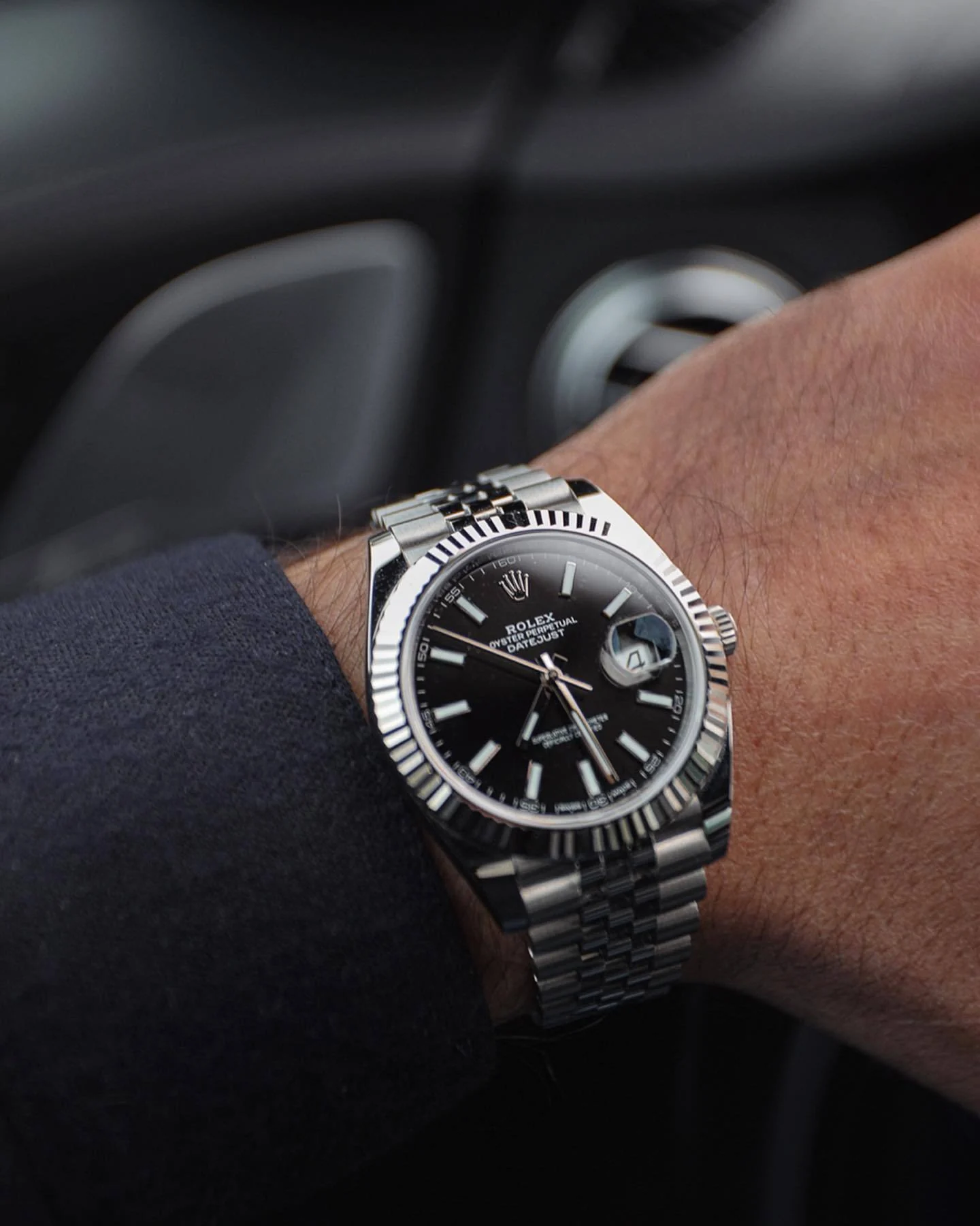Rolex Datejust 41 Black Jubilee. Men's – gallery view