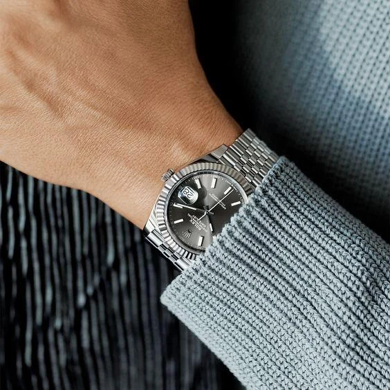 Rolex Datejust Grey 126334 Men's – gallery view