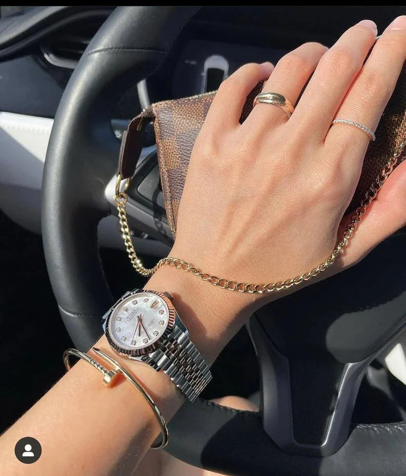 Rolex Datejust 36mm Rose Gold Bezel – gallery view