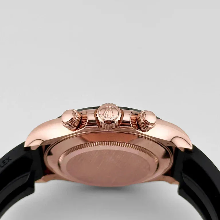 ROLEX DAYTONA Everose Gold Cosmograph Chocolate Index Dial – gallery view