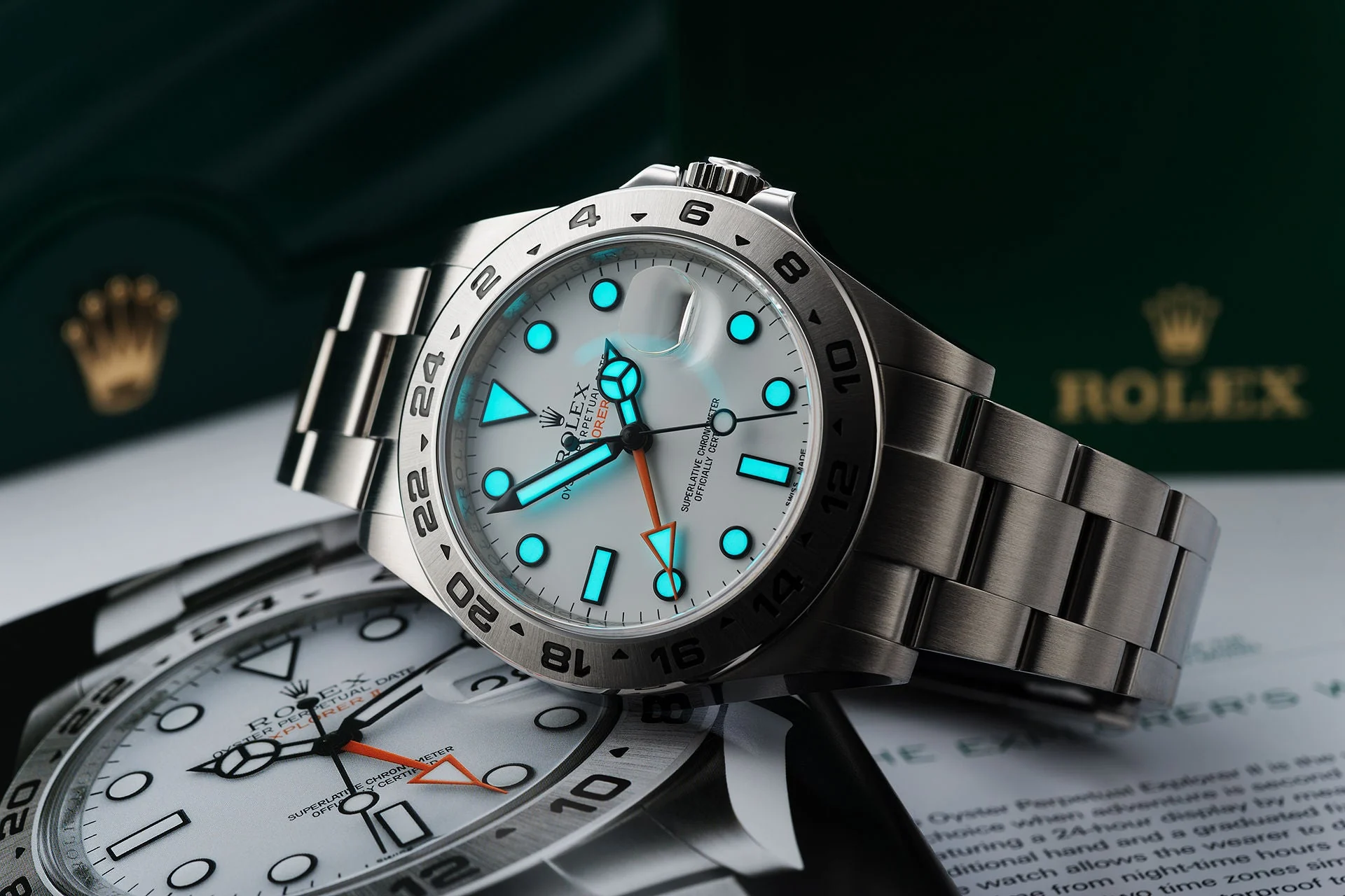 Rolex Explorer II 216570 42MM Men's – gallery view