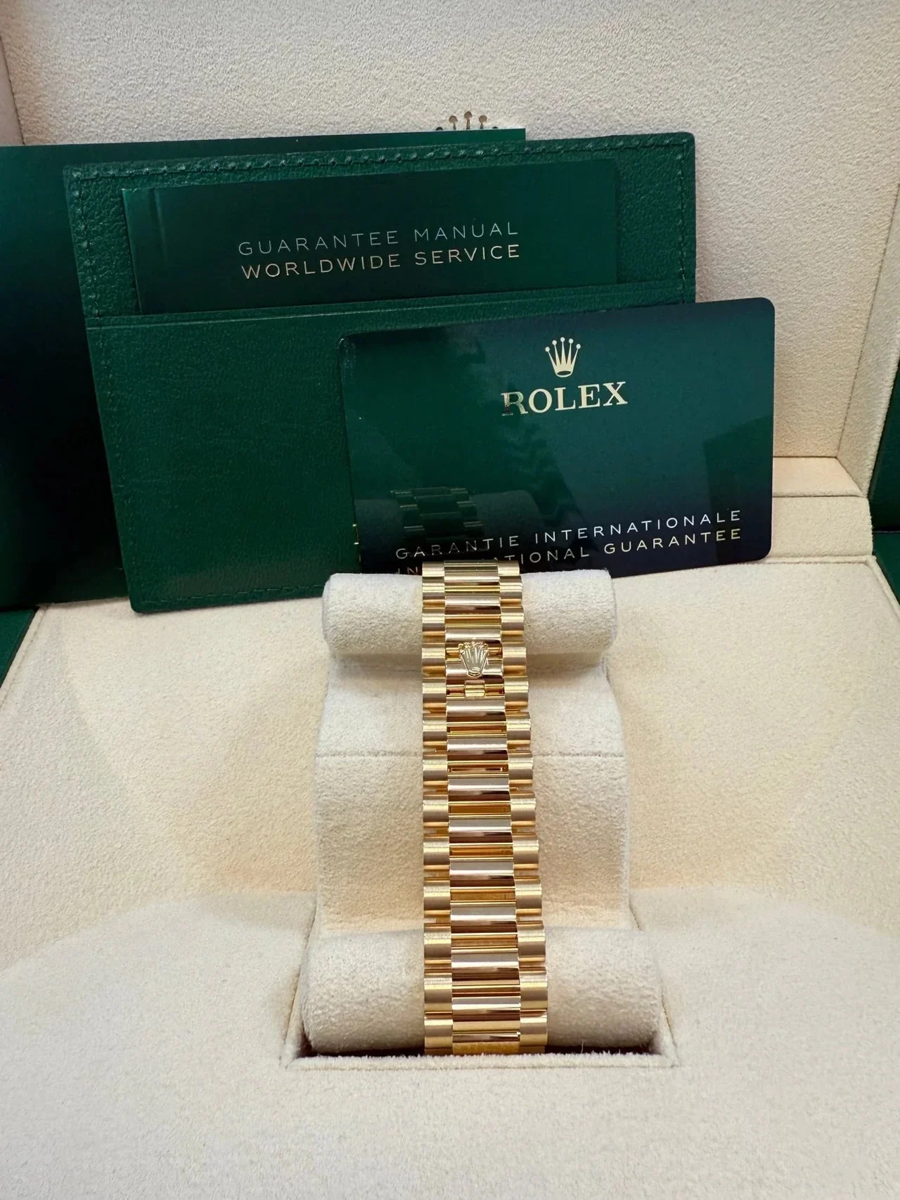 Rolex Day-Date Green Ombre Dial – gallery view