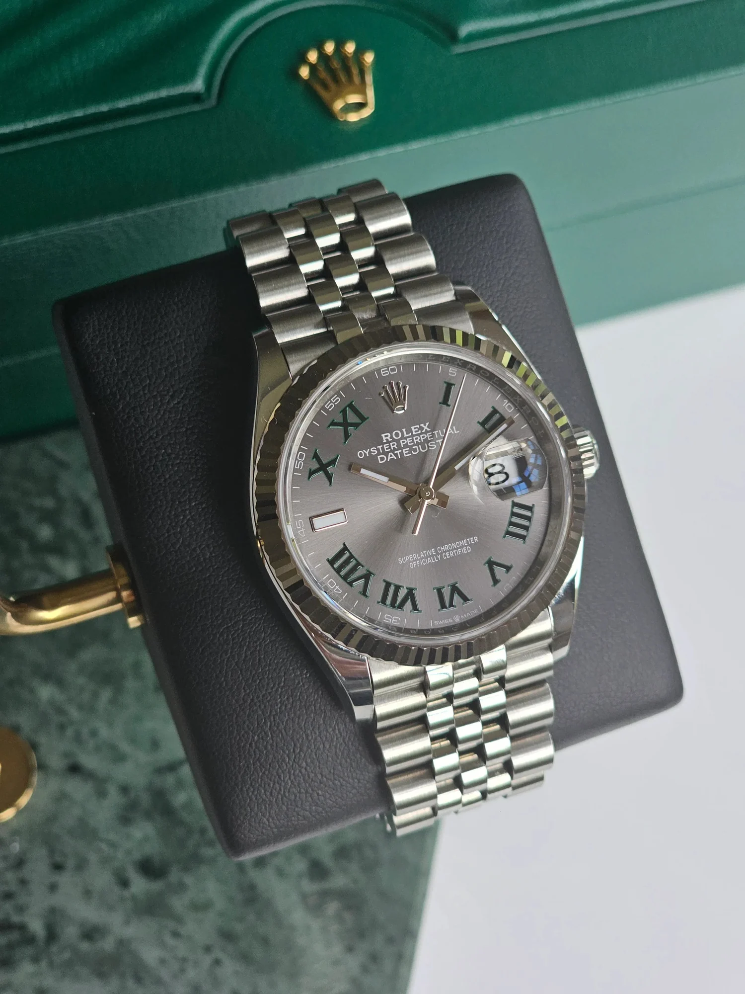 Rolex Datejust 41 Wimbledon Jubilee – gallery view