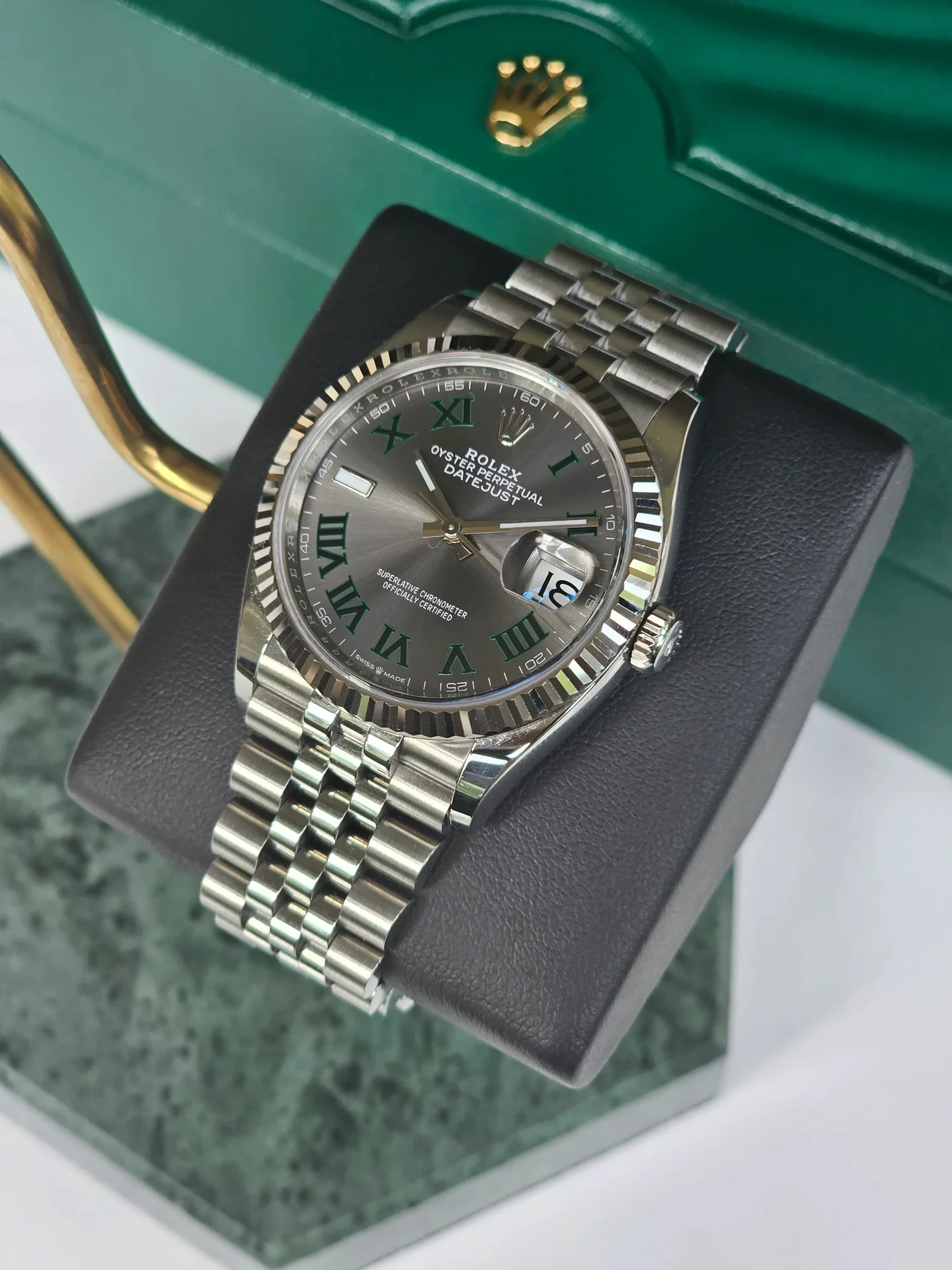 Rolex Datejust 41 Wimbledon Jubilee – gallery view