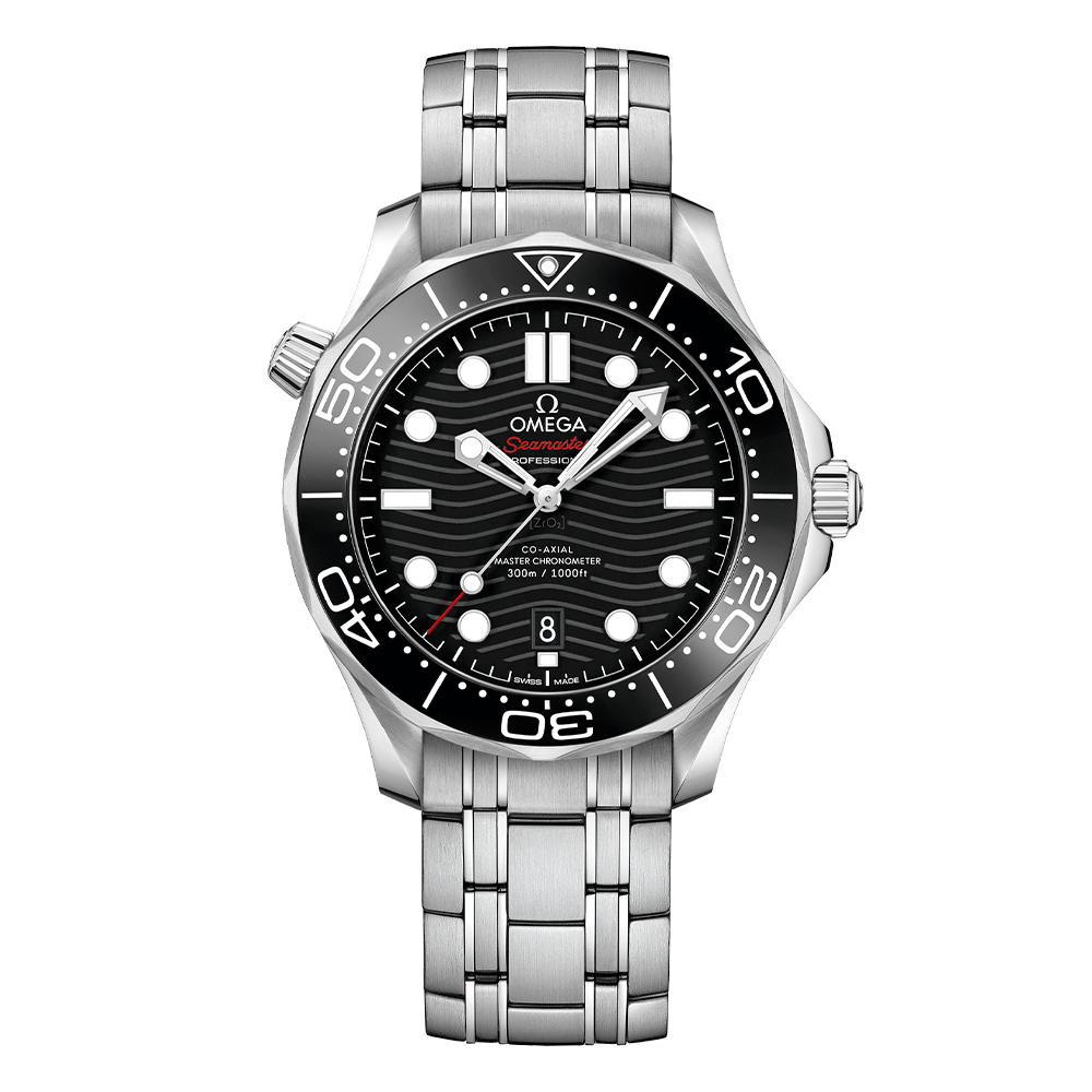 OMEGA SEAMASTER DIVER Noir Steel Bracelet – main view