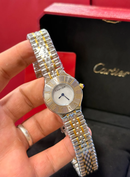 Cartier Must 21 blanc – main view