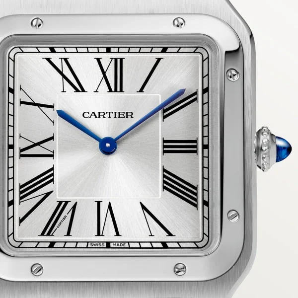 Cartier Santos dumont silver Petit modele – gallery view