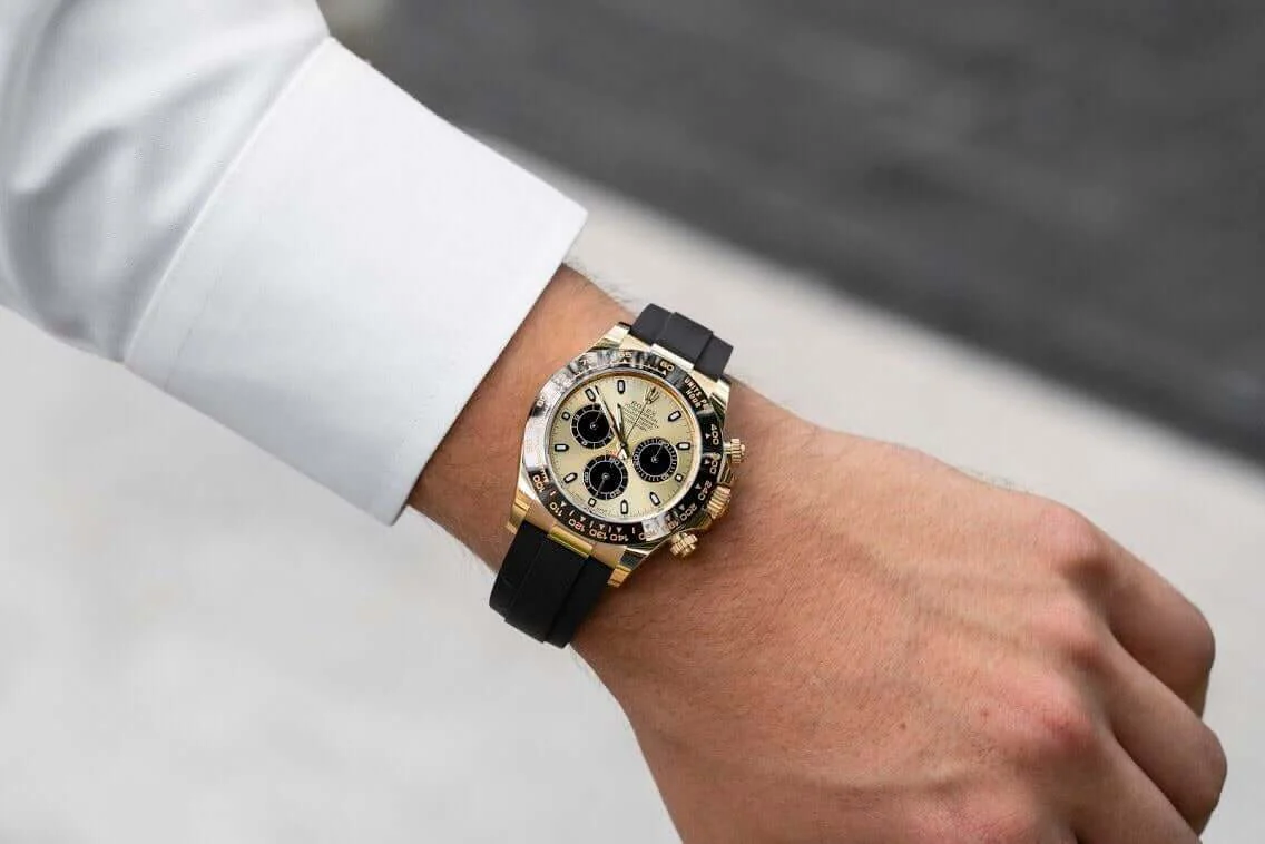 Rolex Daytona Cosmographe Gold-Tone 116518LN – gallery view