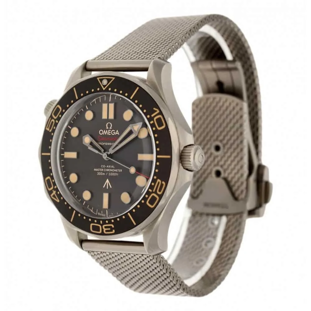 Omega Seamaster Diver 42 MM steel bracelet silver/brown – gallery view