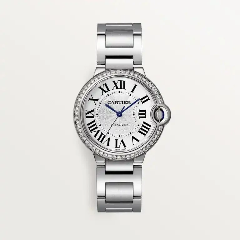 BALLON BLEU SERTIE ARGENTÉ 36mm – main view
