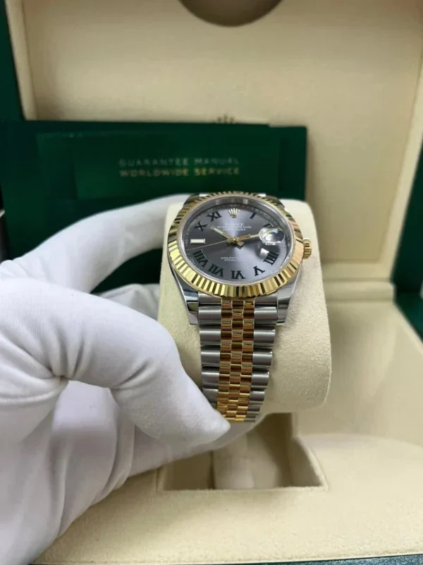 Rolex Datejust Wimbledon Two-Tone Yellow Gold – gallery view