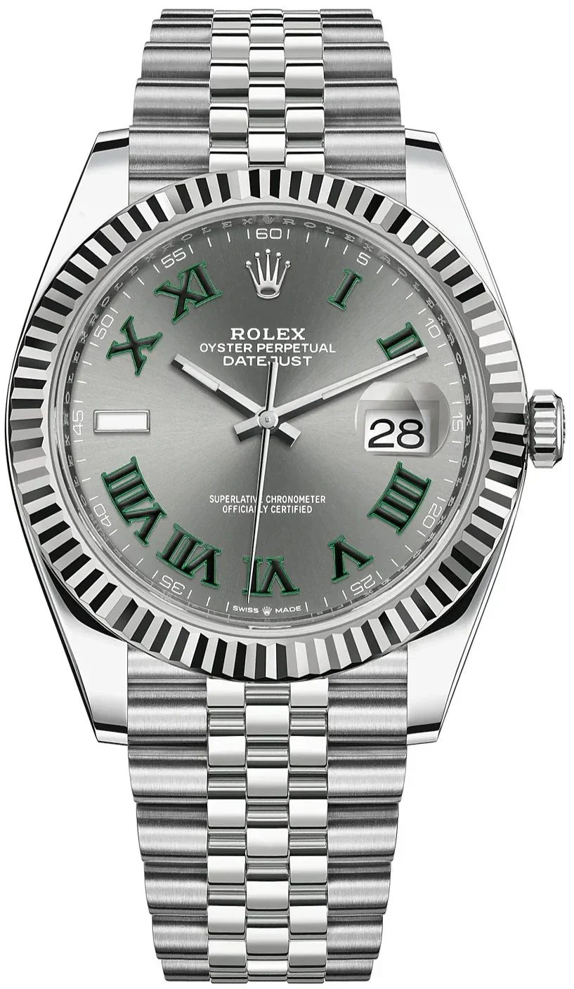 Rolex Datejust 41 Wimbledon Jubilee – main view