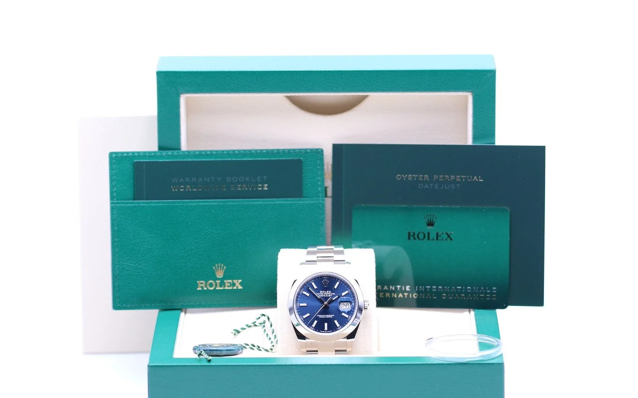 Rolex Datejust 126300 Dial Blue Oyster 41 Mm – gallery view