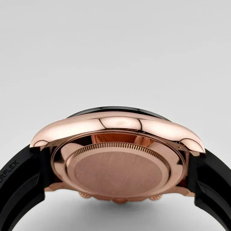 ROLEX DAYTONA Everose Gold Cosmograph Chocolate Index Dial – gallery view