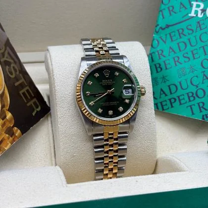 Rolex Datejust 36 Mm Green – main view