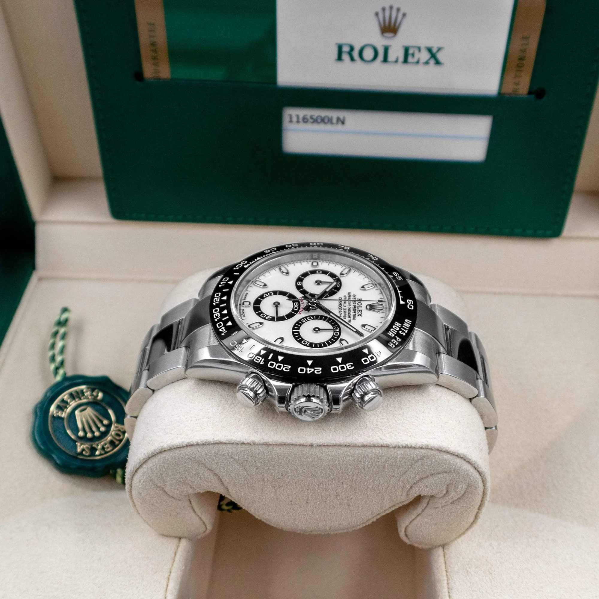 Rolex Daytona Cosmographe Dial White – gallery view