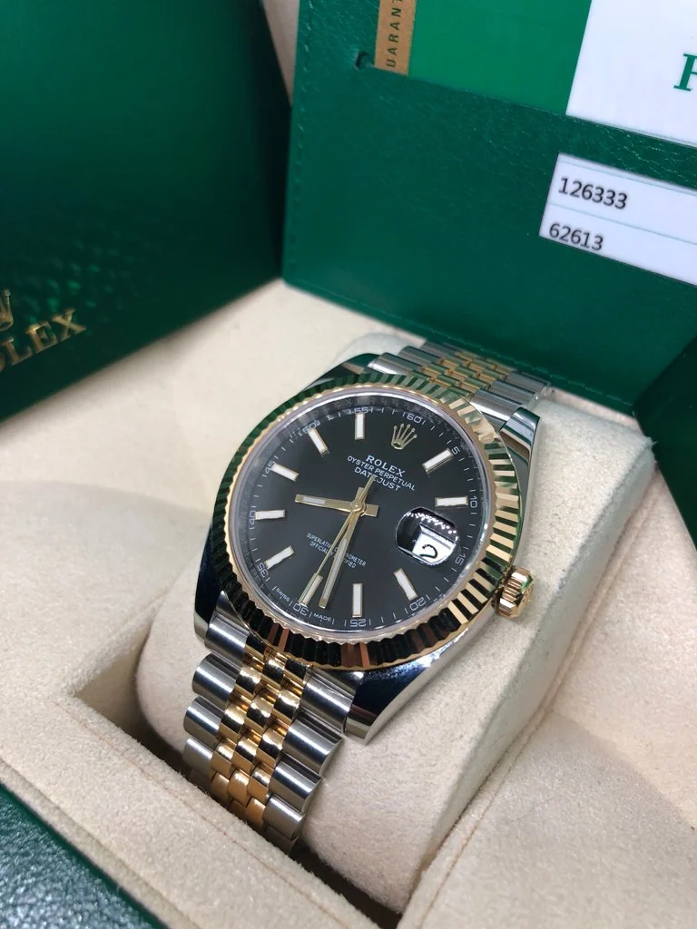 Rolex Datejust 126333-0014 Dial Black Jubilée 41 Mm – gallery view