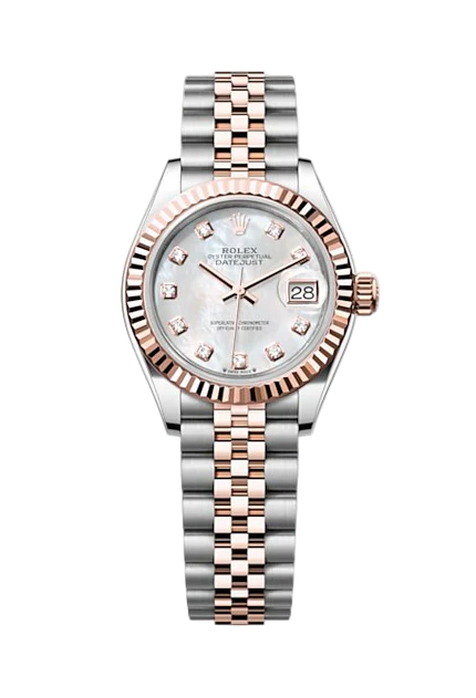Rolex Datejust 31mm Two-Tone Dial White Ladies – main view