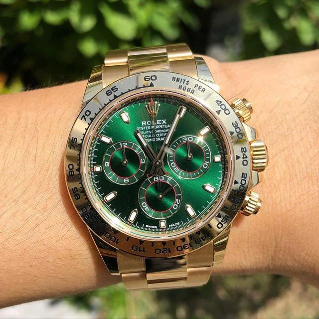 Rolex Daytona Cosmographe Dial Green 116508-0013 – gallery view