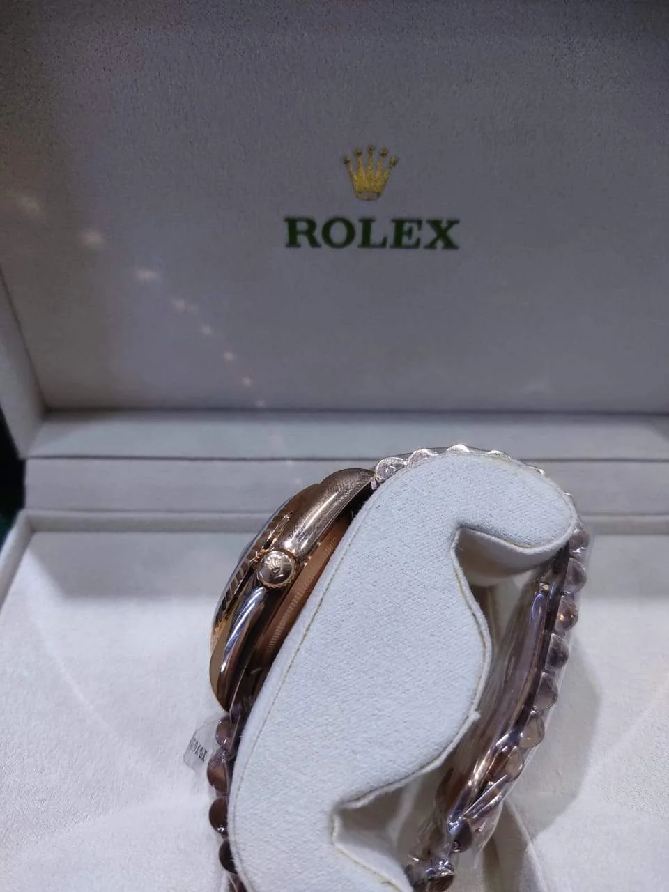Rolex Datejust Full Rose Gold Ladies – gallery view