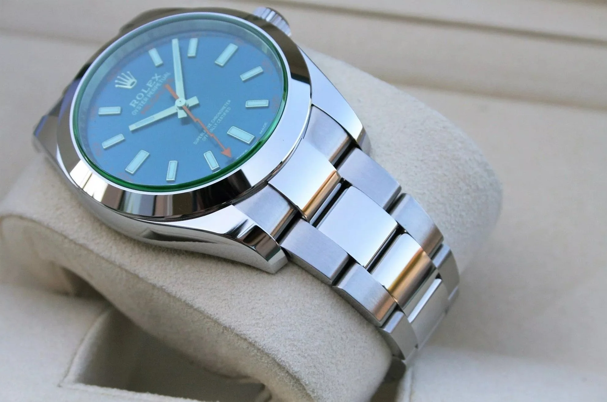 Rolex Milgauss Dial Blue 116400GV – gallery view