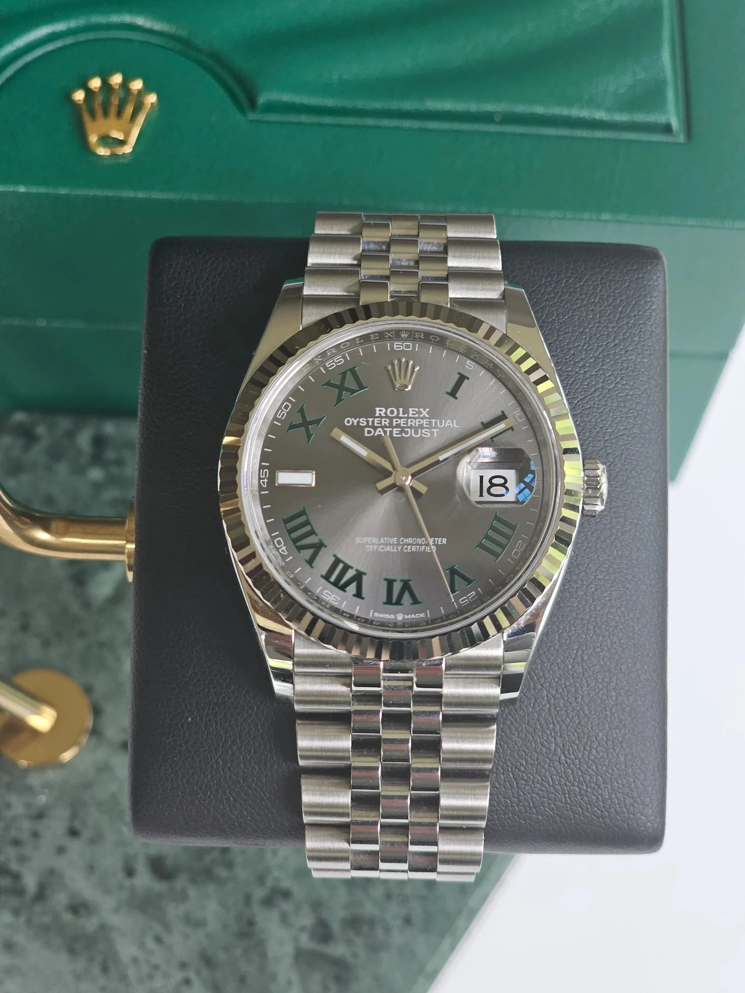 Rolex Datejust 41 Wimbledon Jubilee – gallery view