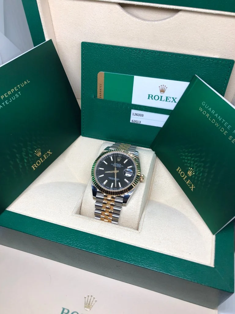 Rolex Datejust 126333-0014 Dial Black Jubilée 41 Mm – gallery view