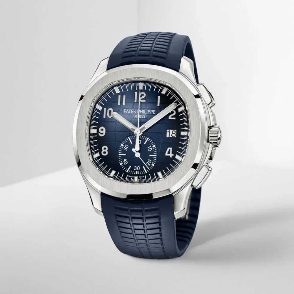 Patek Philippe Aquanaut Chronographe blue – gallery view