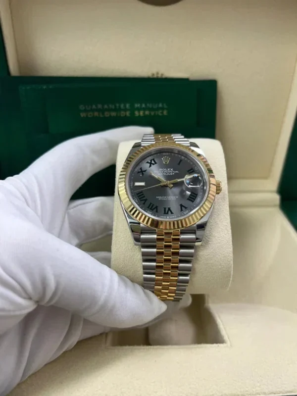 Rolex Datejust Wimbledon Two-Tone Yellow Gold – gallery view