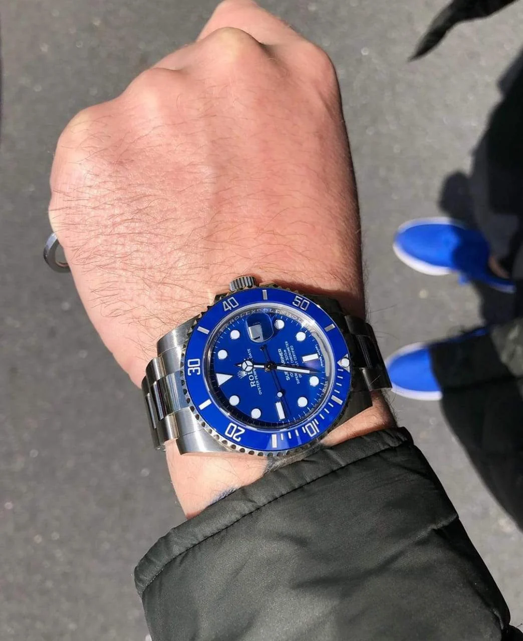 Rolex Submariner Date "SMURF" 116619LB Men's – gallery view