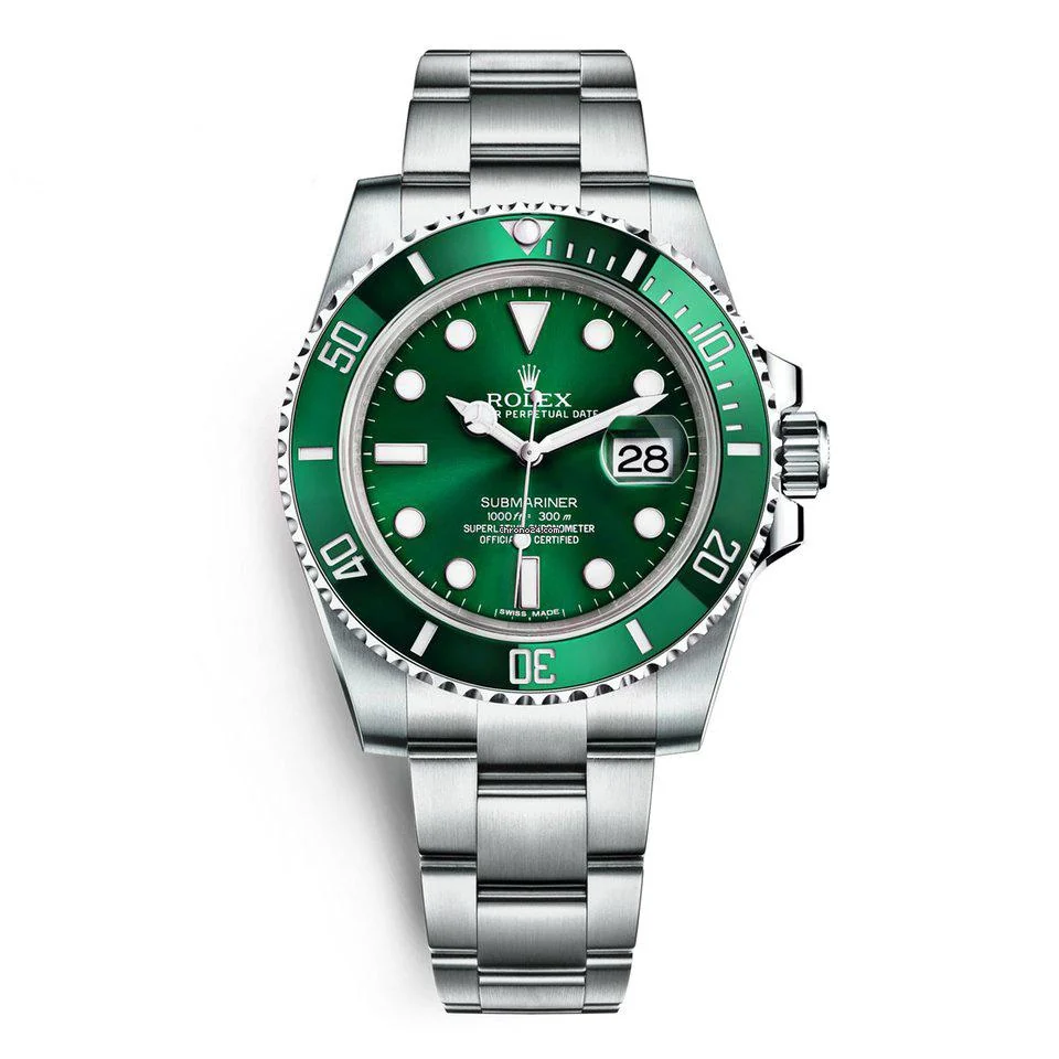 Rolex RLX Submariner Green "Hulk" 116610LV Men's – main view