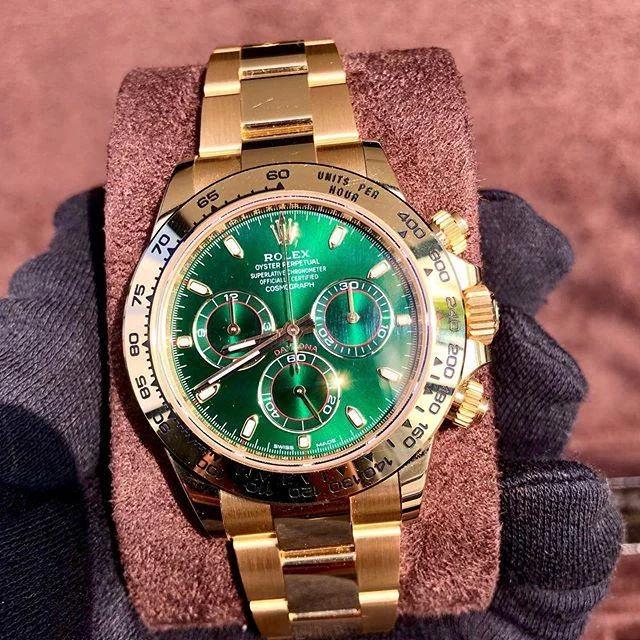 Rolex Daytona Cosmographe Dial Green 116508-0013 – gallery view