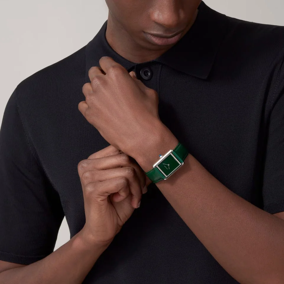 TANK MUST DE CARTIER WATCH green – gallery view