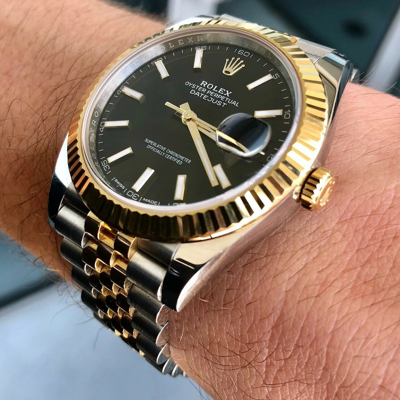 Rolex Datejust 126333-0014 Dial Black Jubilée 41 Mm – gallery view