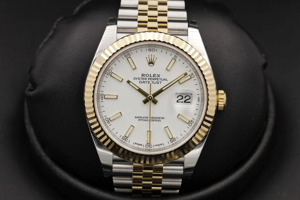 Rolex Datejust 126333 Dial White Jubilée 41 Mm – gallery view