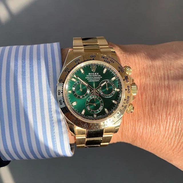 Rolex Daytona Cosmographe Dial Green 116508-0013 – gallery view
