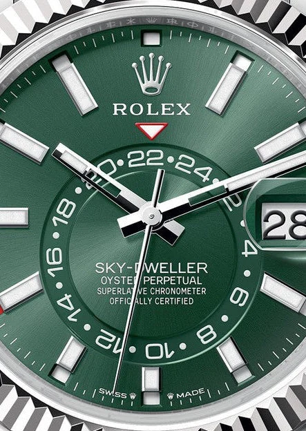 Rolex Sky-Dweller Oyster Perpetual Green – gallery view