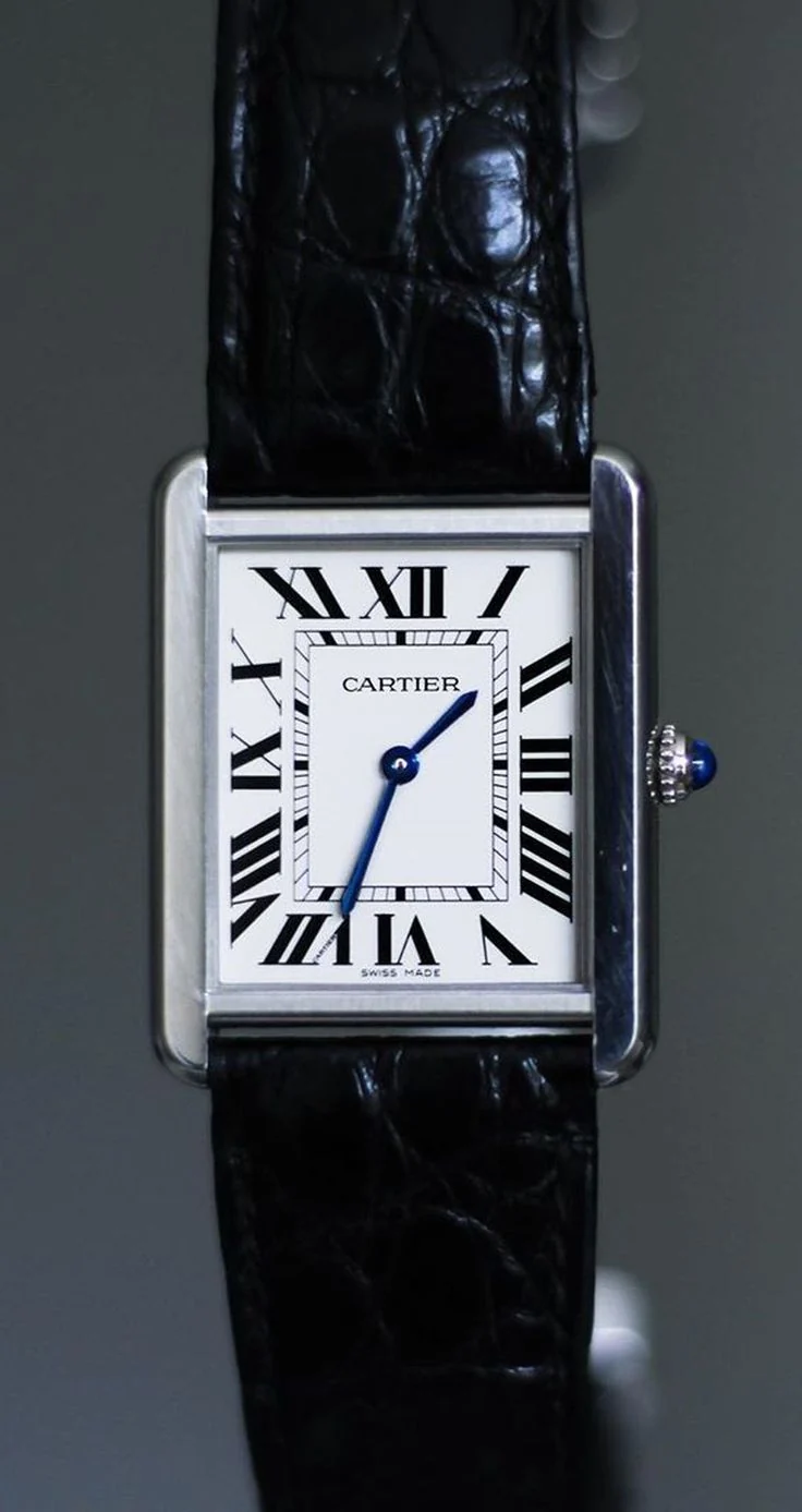 Cartier Tank louiss silver-B – main view