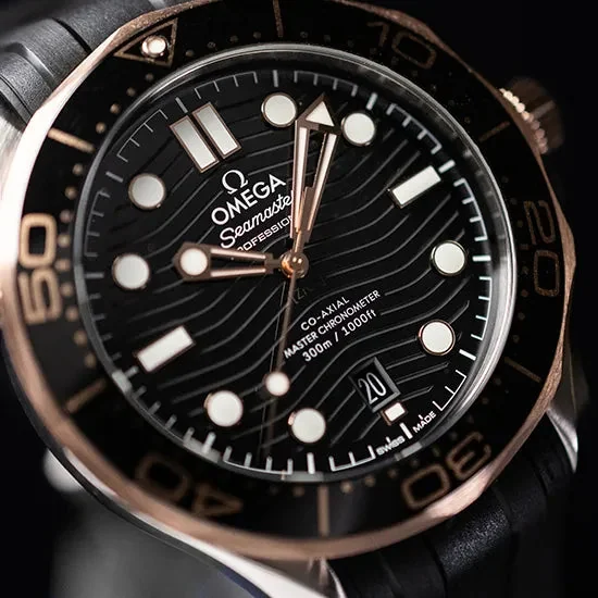 OMEGA SEAMASTER DIVER BLACK BRONZE – gallery view