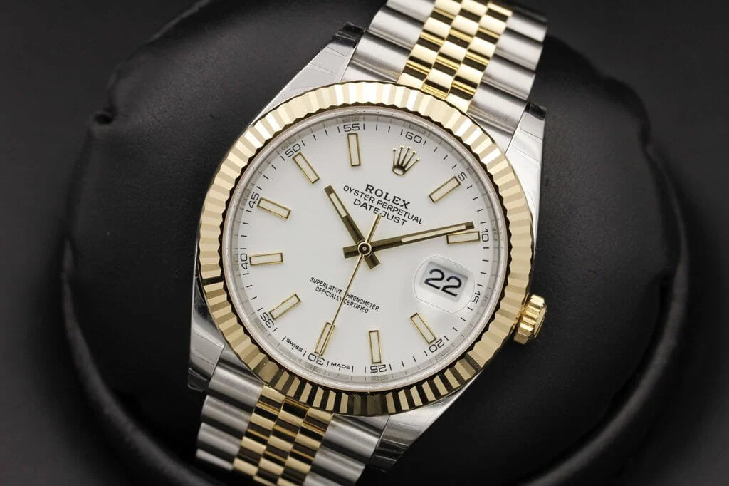 Rolex Datejust 126333 Dial White Jubilée 41 Mm – gallery view