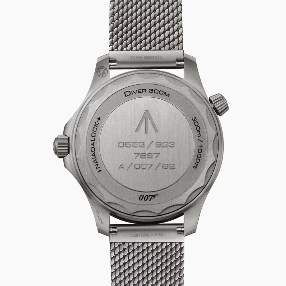 Omega Seamaster Diver 42 MM steel bracelet silver/brown – gallery view