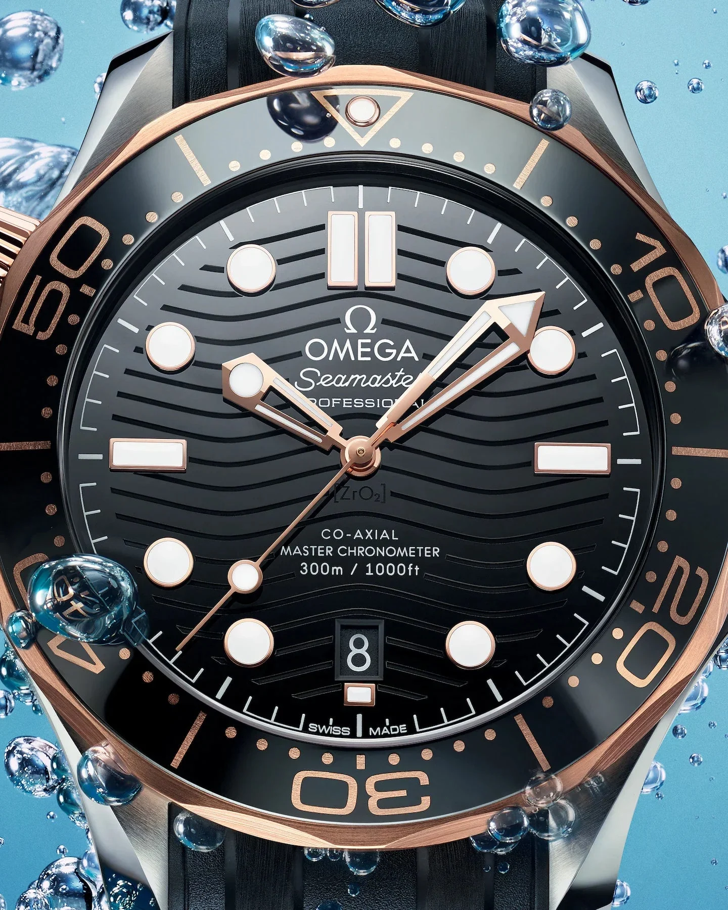 OMEGA SEAMASTER DIVER BLACK BRONZE – gallery view