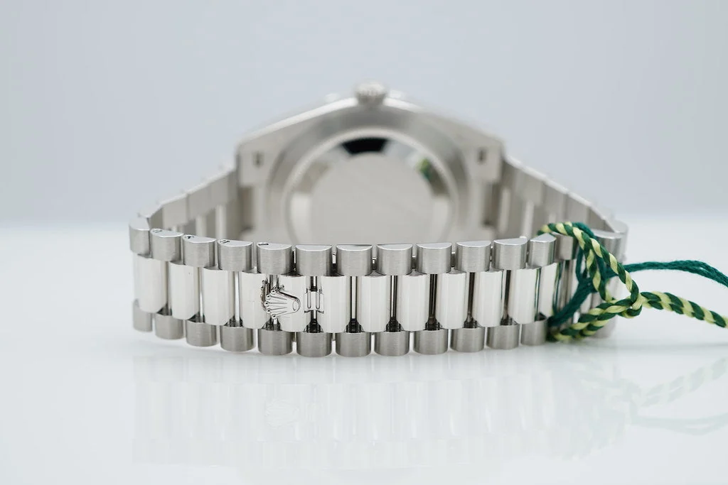 Rolex Day-Date PLATINUM ICE BLUE – gallery view