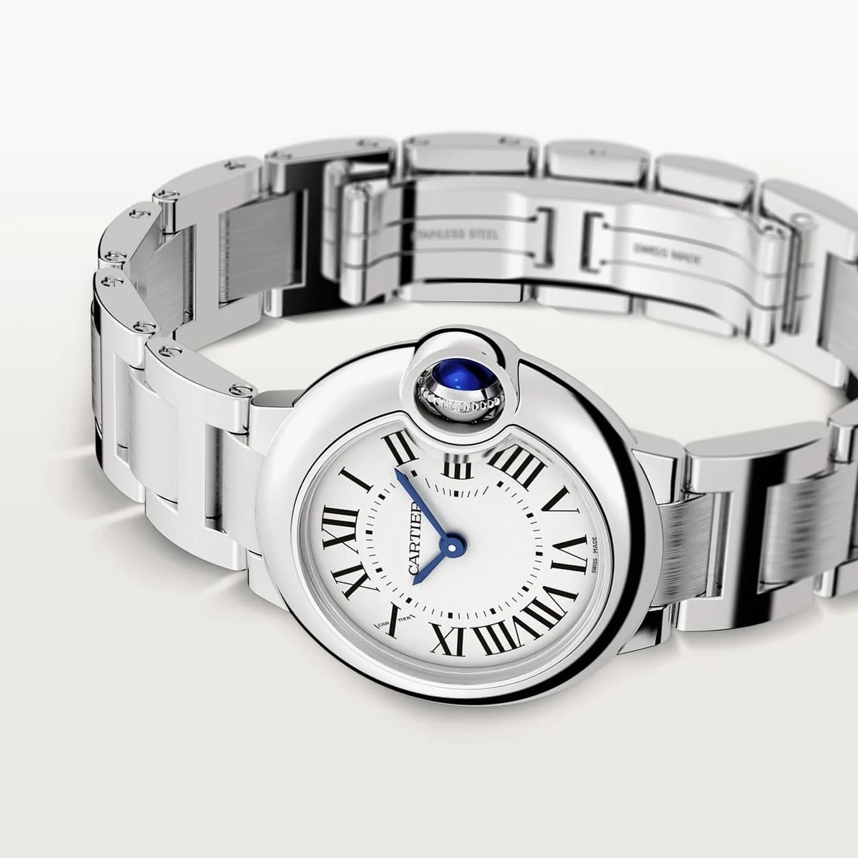 BALLON BLEU ARGENTÉ 28mm – gallery view