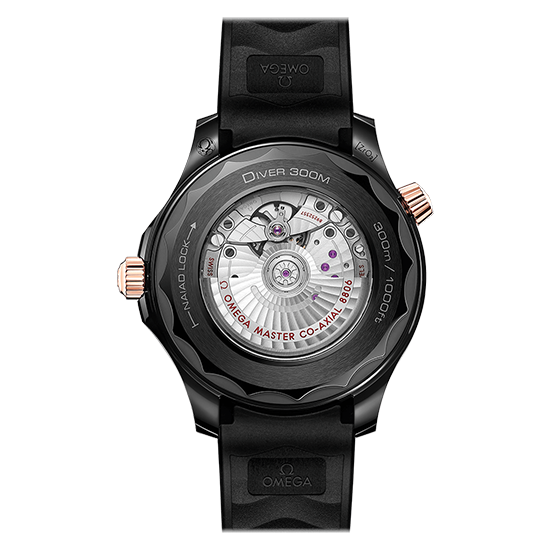 OMEGA SEAMASTER DIVER Full black & Bronze – gallery view
