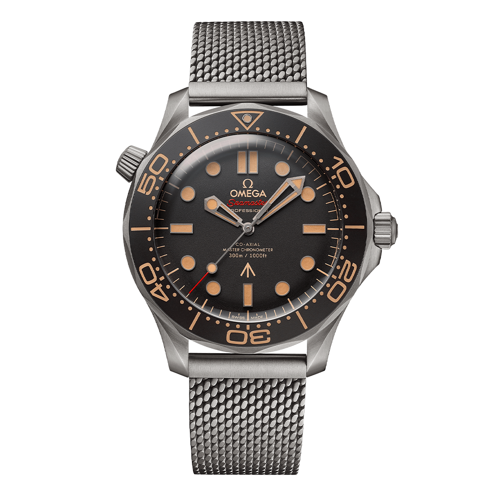 Omega Seamaster Diver 42 MM steel bracelet silver/brown – main view