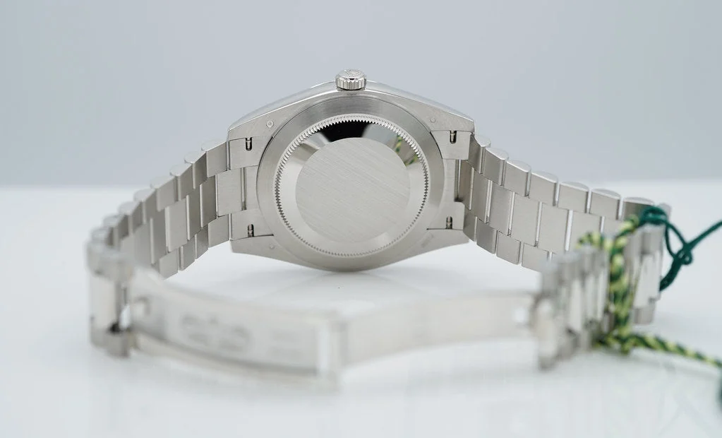 Rolex Day-Date PLATINUM ICE BLUE – gallery view