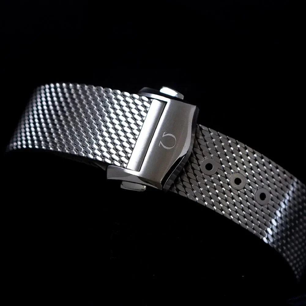 Omega Seamaster Diver 42 MM steel bracelet black – gallery view