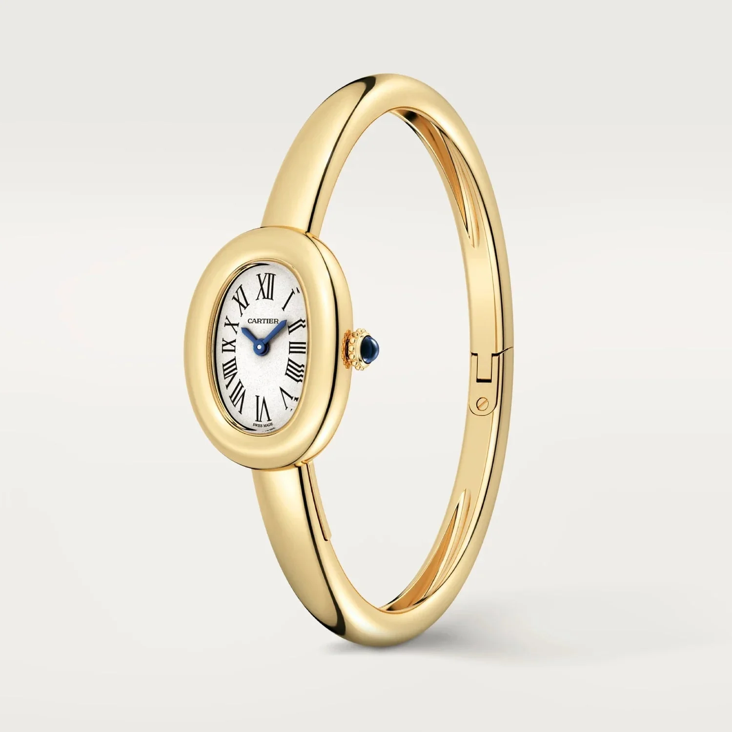 Cartier baignoire or jaune 25mm taille 17 – gallery view