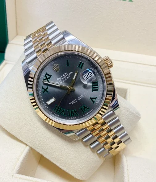 Rolex Datejust 41 Wimbledon Two-Tone – gallery view